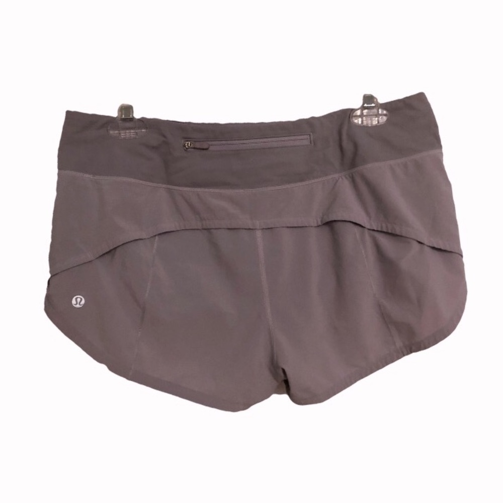Lululemon Speed Up Shorts 2.5 inseam purple